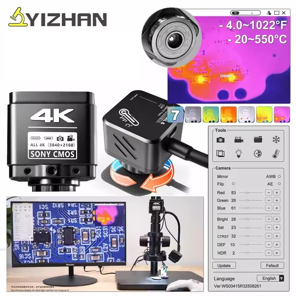 Kamera termowizyjna YIZHAN 256 – Electronics Repair In Usa recenzja i cena